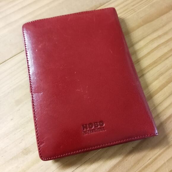 Vintage HOBO Leather Photo Album W/ Sleeves NEW TAGS Wine Red Keepsake Book - Picture 6 of 6